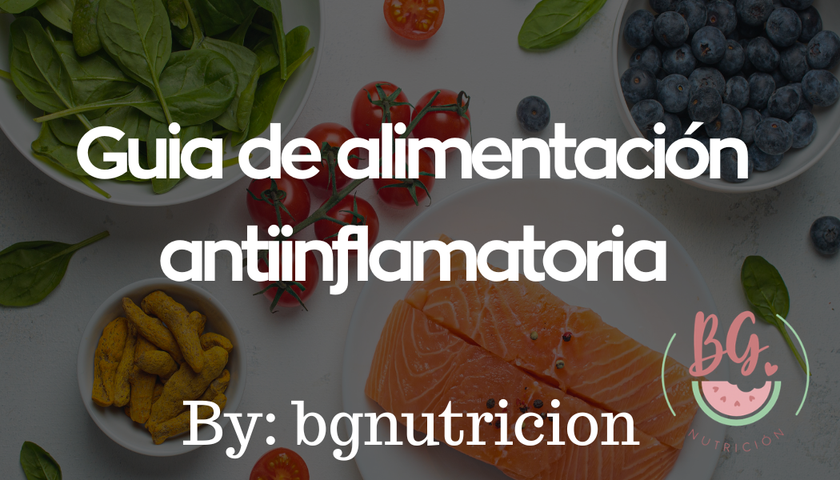Guia de alimentación antiinflamatoria