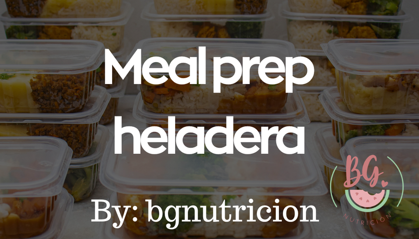 Meal prep semanal