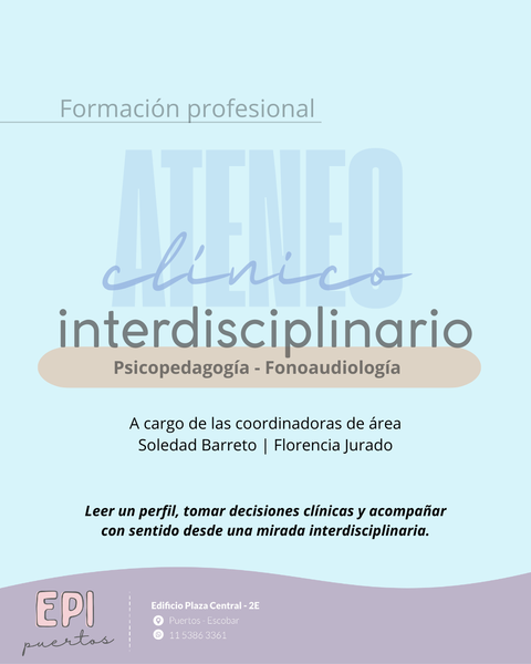 Ateneo Clínico Interdisciplinario EPI