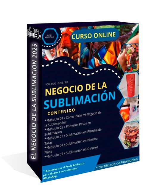 El Negocio de la Sublimación Primeros Pasos 2025