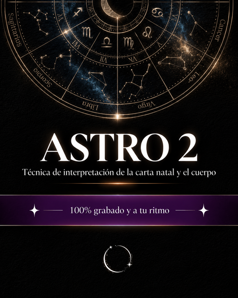 ASTRO 2 - TÉCNICA DE INTERPRETACIÓN Y APLICACIÓN DE JSJ - $275.000 Vía Transferencia