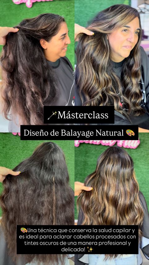 Masterclass: Diseño de balayage Natural