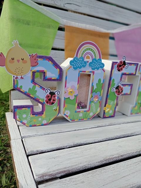 Letra 3D personalizadas