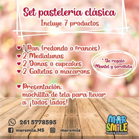 Set pastelería clásica