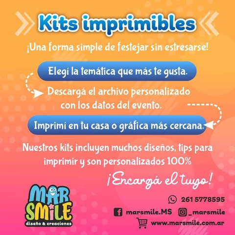 Kit imprimible Base