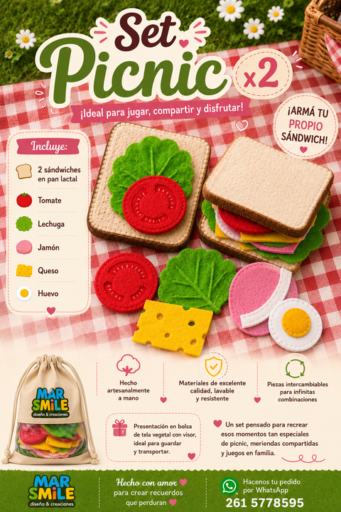 Set Picnic x2