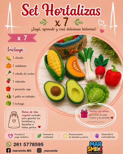 Set Hortalizas x 7
