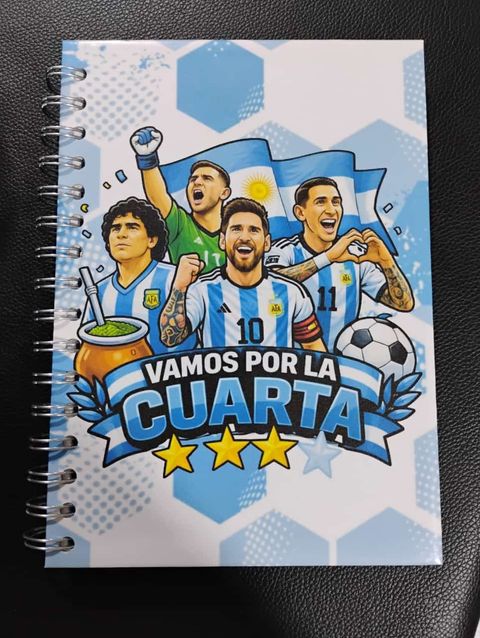 Cuaderno A5 Edición Especial Mundial 2026
