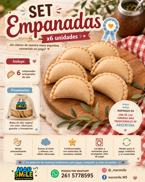 Set empanadas x 6