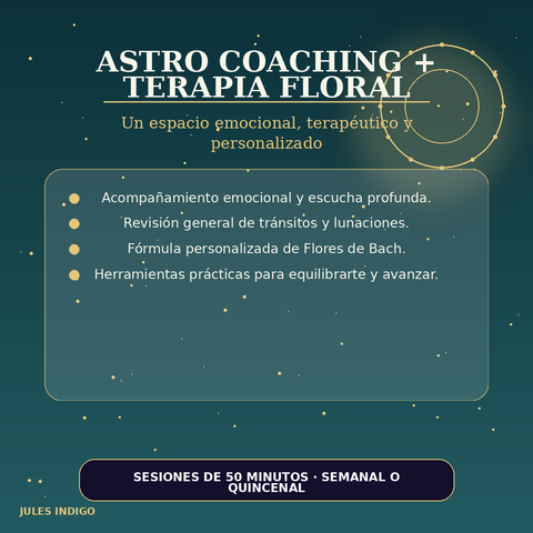 ASTROCOACHING + Terapia Floral