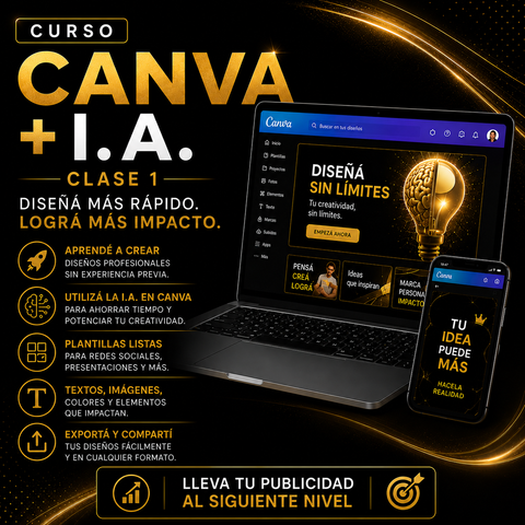 Curso CANVA + I.A