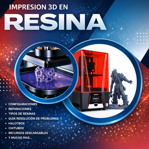 IMPRESION 3D CON RESINA