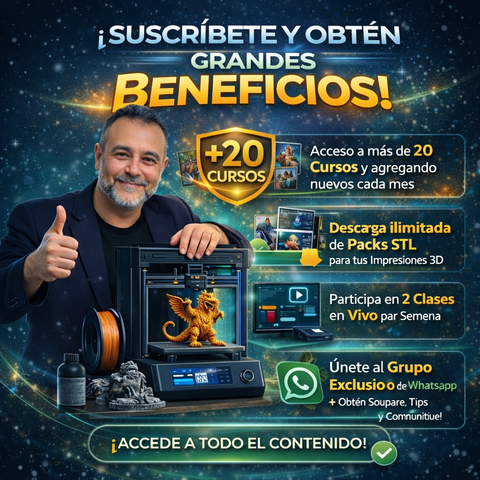 IMPRESION 3D (CLASES EN VIVO)