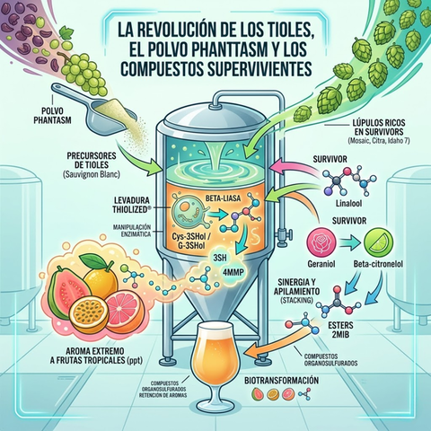 IPAs ultra-frutadas: Secretos de las mejores cervecerías del mundo