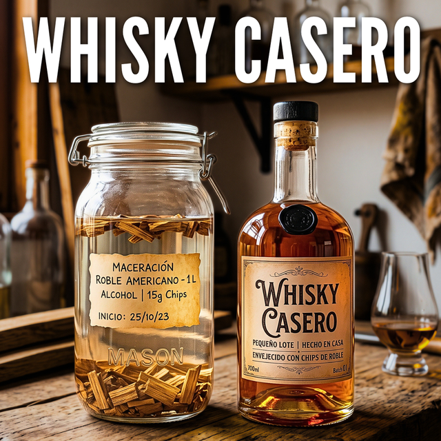 Ciencia y alquimia del whisky macerado: Por que funciona?