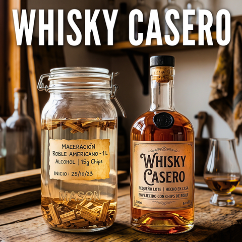 Ciencia y alquimia del whisky macerado: Por que funciona?