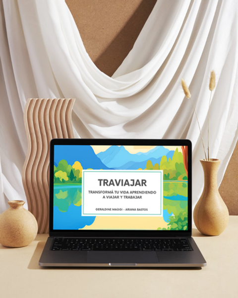 Curso + ebook 🌍 Traviajar: transformá tu vida aprendiendo a viajar y trabajar 