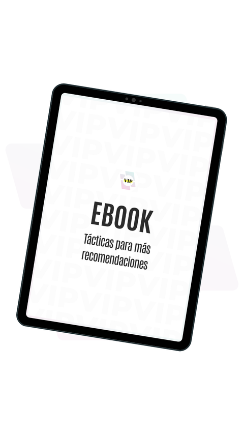 Ebook - Tácticas para más recomendaciones