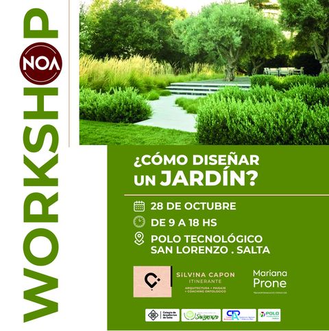 WORKSHOP ¿Cómo diseñar un Jardín? - NOA. Dos amigos + Lunch