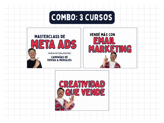 Masterclass de Meta Ads + Email Marketing + Creatividad que vende