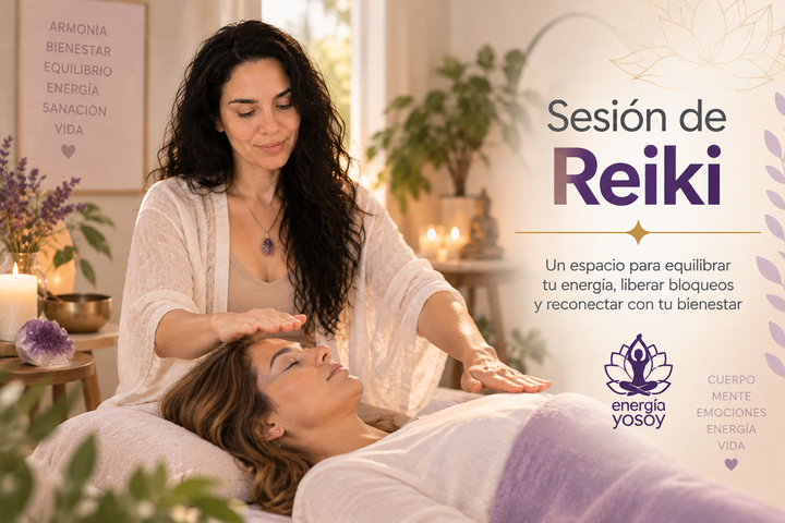 Chequeo y sanación energética - Sesión Reiki  - Online en vivo