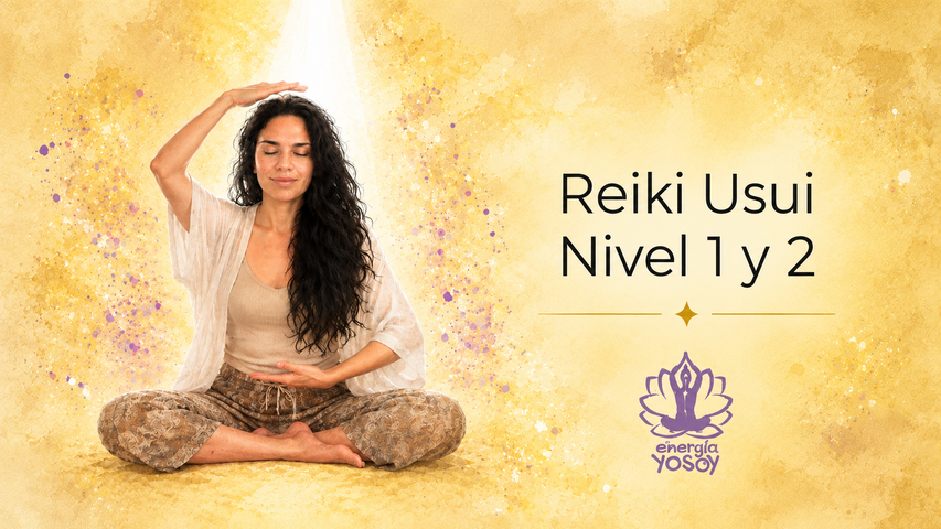 Reiki USUI Nivel 1 y 2 - A tu ritmo