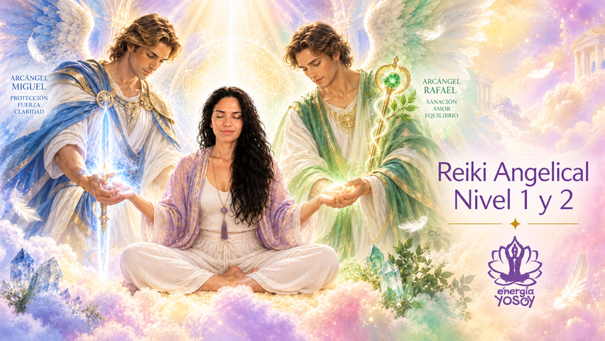 Reiki Angelical 1 y 2 - A tu ritmo