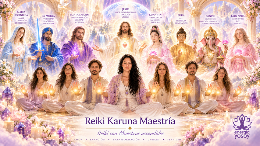 Maestría en Reiki Karuna - A tu ritmo