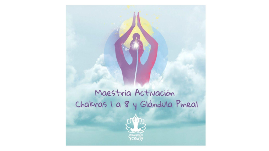 Maestría Activación Chakras 1 a 8 y Glándula Pineal - A tu ritmo