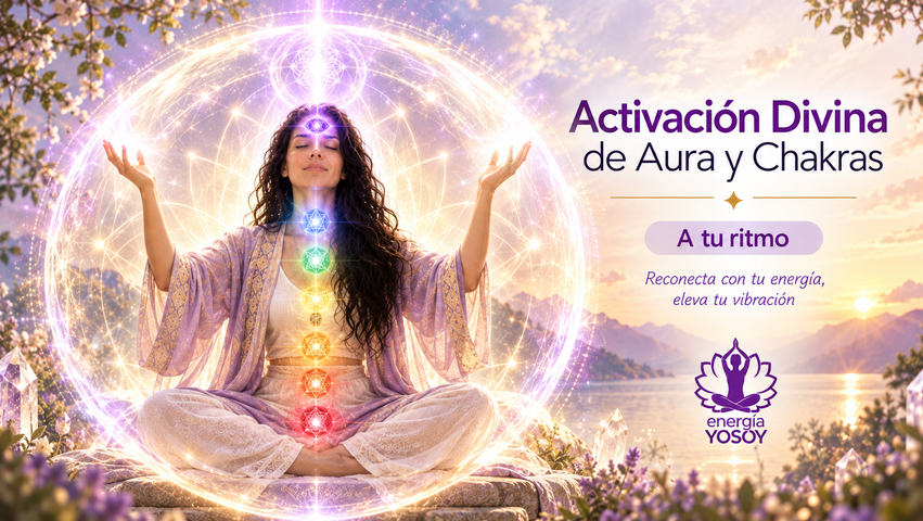 Activación Divina de Aura y Chakras - A tu ritmo