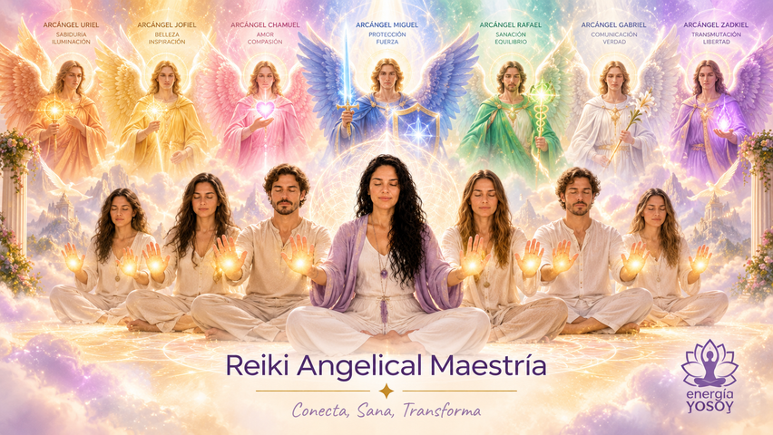 Maestría en Reiki Angelical - A tu ritmo