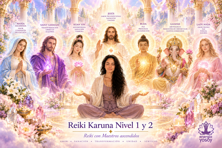 Reiki Karuna Nivel 1 y 2 - A tu ritmo