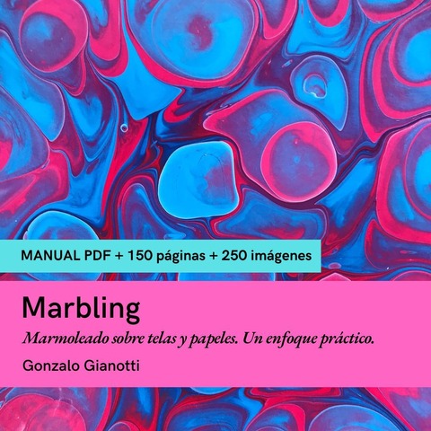 Marmoleado sobre telas y papeles - Manual PDF 