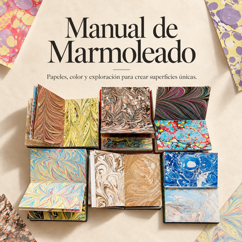 Marmoleado sobre telas y papeles - Manual PDF 