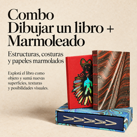 Combo Dibujar un libro 1 y 2 + Marmoleado