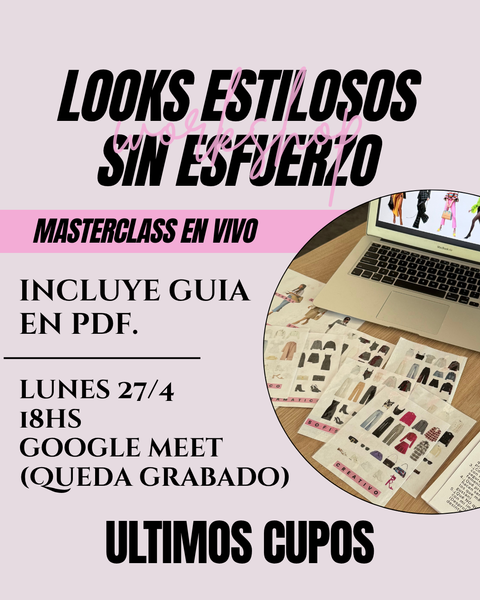 Workshop de Estilismo - Masterclass EN VIVO