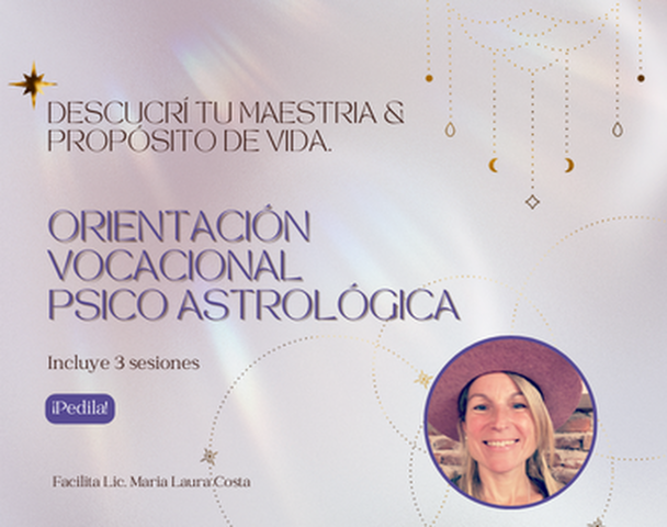 ORIENTACIÓN VOCACIONAL PSICO ASTROLÓGICA