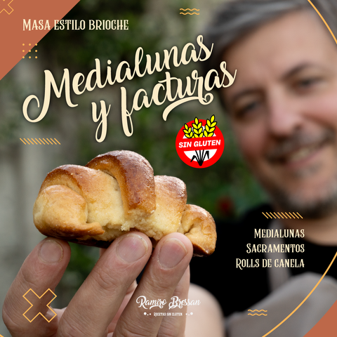 Medialunas y facturas ESPONJOSITAS ☁️ (masa brioche)