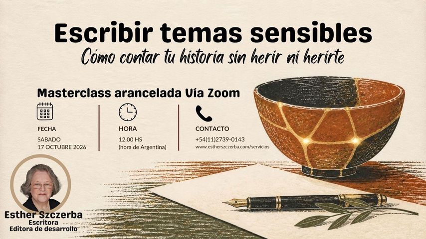 Escribir temas sensibles - Masterclass