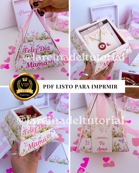 CAJA PIRAMIDE MAMA PEQUEÑA 