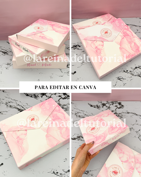 KIT CAJAS PARA AGENDAS EDITABLES