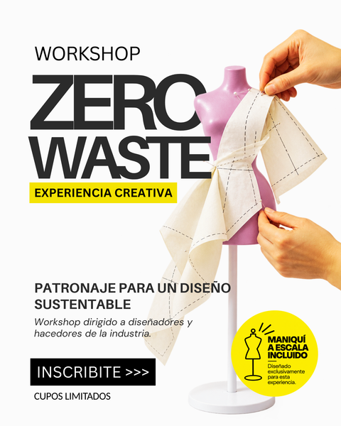 Workshop Zero Waste + Kit con maniquí a escala