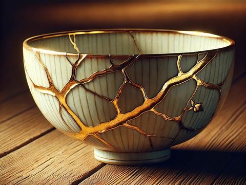 Kintsugi: El arte de reparar con oro y la filosofía de abrazar las cicatrices