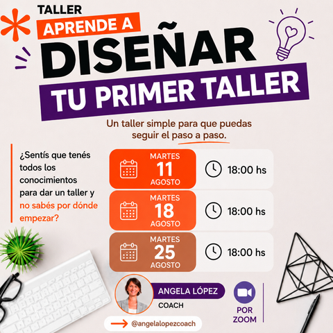 Aprende a Diseñar tu Primer Taller - En Vivo