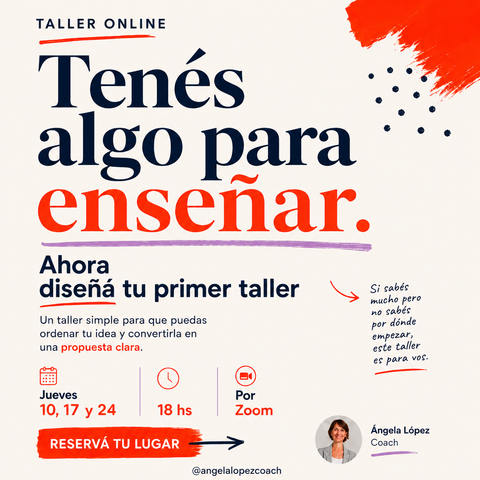 Aprende a Diseñar tu Primer Taller - En Vivo