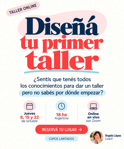 Aprende a Diseñar tu Primer Taller - En Vivo
