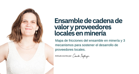 El ensamble de la cadena de valor: dónde se traba el desarrollo local