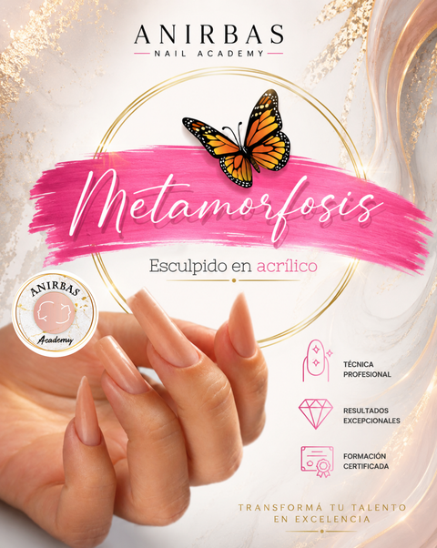 Esculpido en acrílico.