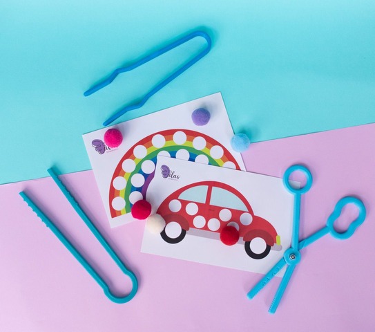 Set de motricidad fina: ¡Pinza2!