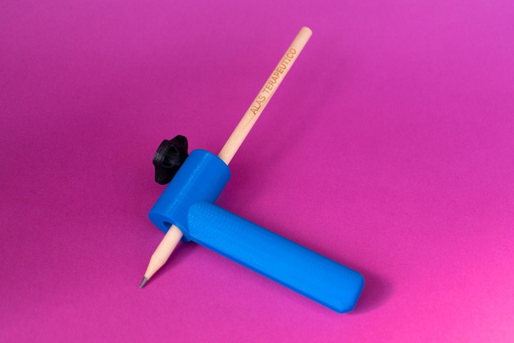 Toma adaptada para escritura